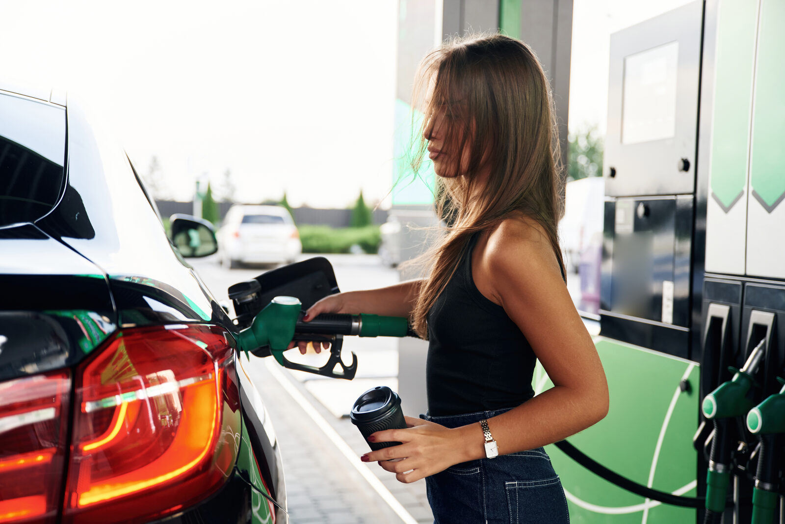 Gas Station Refueling Station